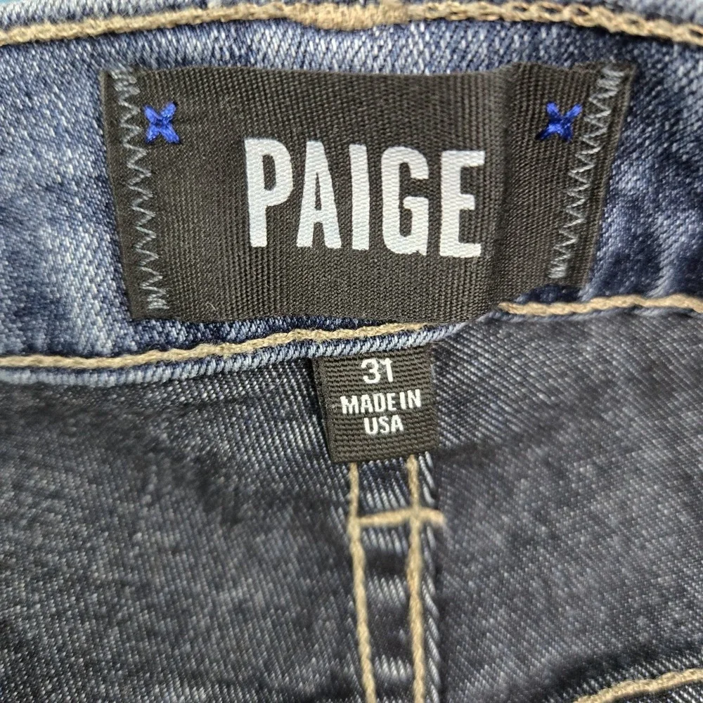PAIGE Men Jeans‎ 31 Blue Denim Federal Straight 32